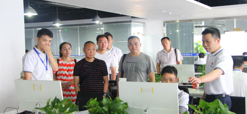 简阳市运管、驾协、驾校联合考察神通教育 学时预审功能再获点赞